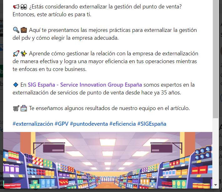Xpuntocero Digital seguimos creciendo con SIG España Post Externalizar GPV