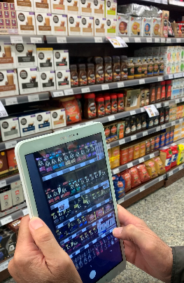 Cómo hacer la foto perfecta en el lineal para el Reconocimiento de Imágenes 1 Cómo hacer la foto perfecta en el lineal para el Reconocimiento de Imágenes reconocimiento tablet 1
